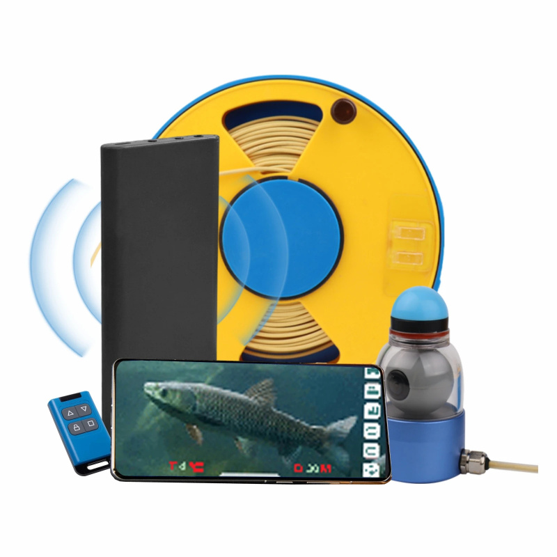 Underwater Fishing Camera - 수중 낚시 카메라, 360도 ° 회전식