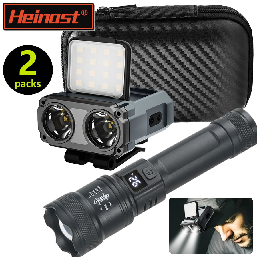 Fishing Headlamp - 초강력 미니 충전식 헤드램프/휴대용 LED 손전등