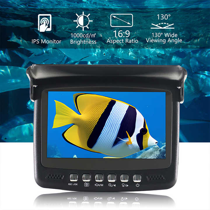 Underwater Fishing Camera - 4.3 인치 화면 수중 15/30M 얼음