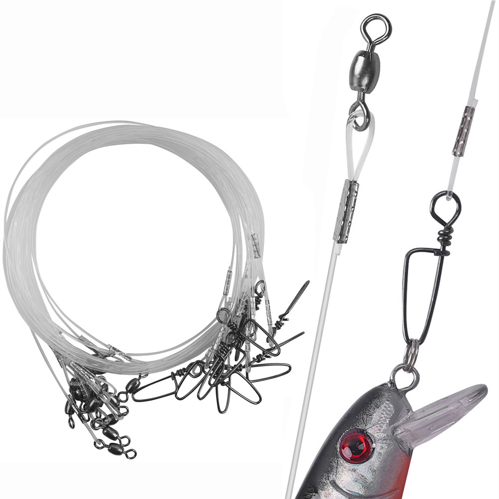 Fishing Equipment Shop - 탄화플루오르 낚시 리더 라인, 클리어 낚시