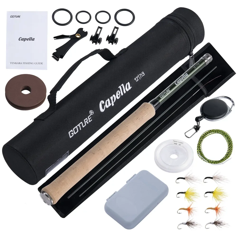 Fly Fishing Set - 고투어 12피트 클래식 텐카라 플라이 낚싯대