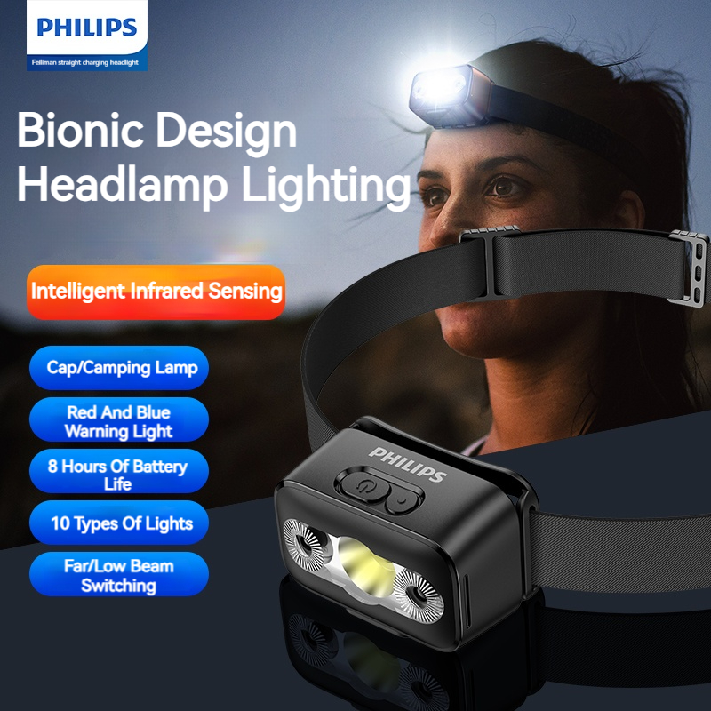 필립스 LED 헤드램프 센서 헤드 손전등 10가지 조명 - Fishing Headlamp 리뷰 및 가격