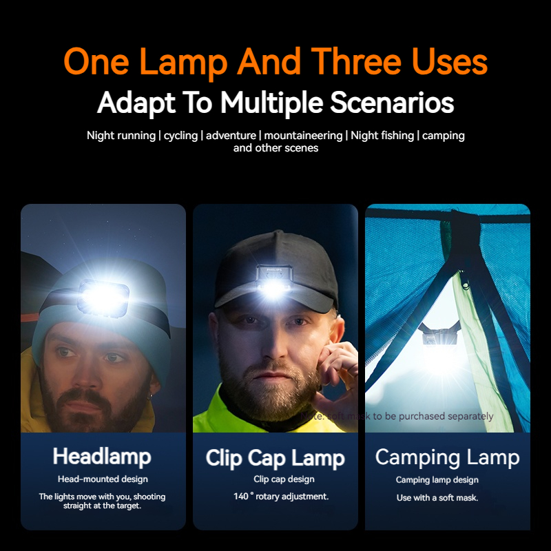 필립스 LED 헤드램프 센서 헤드 손전등 10가지 조명 - Fishing Headlamp 리뷰 및 가격