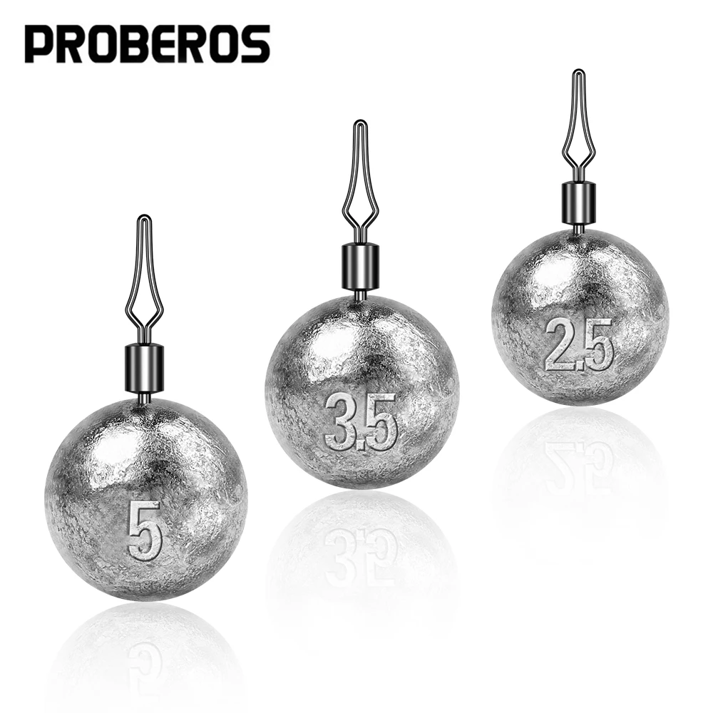PROBEROS 50pcs 2.5-20g 라운드 리드  - Fishing Quest 리뷰 및 가격