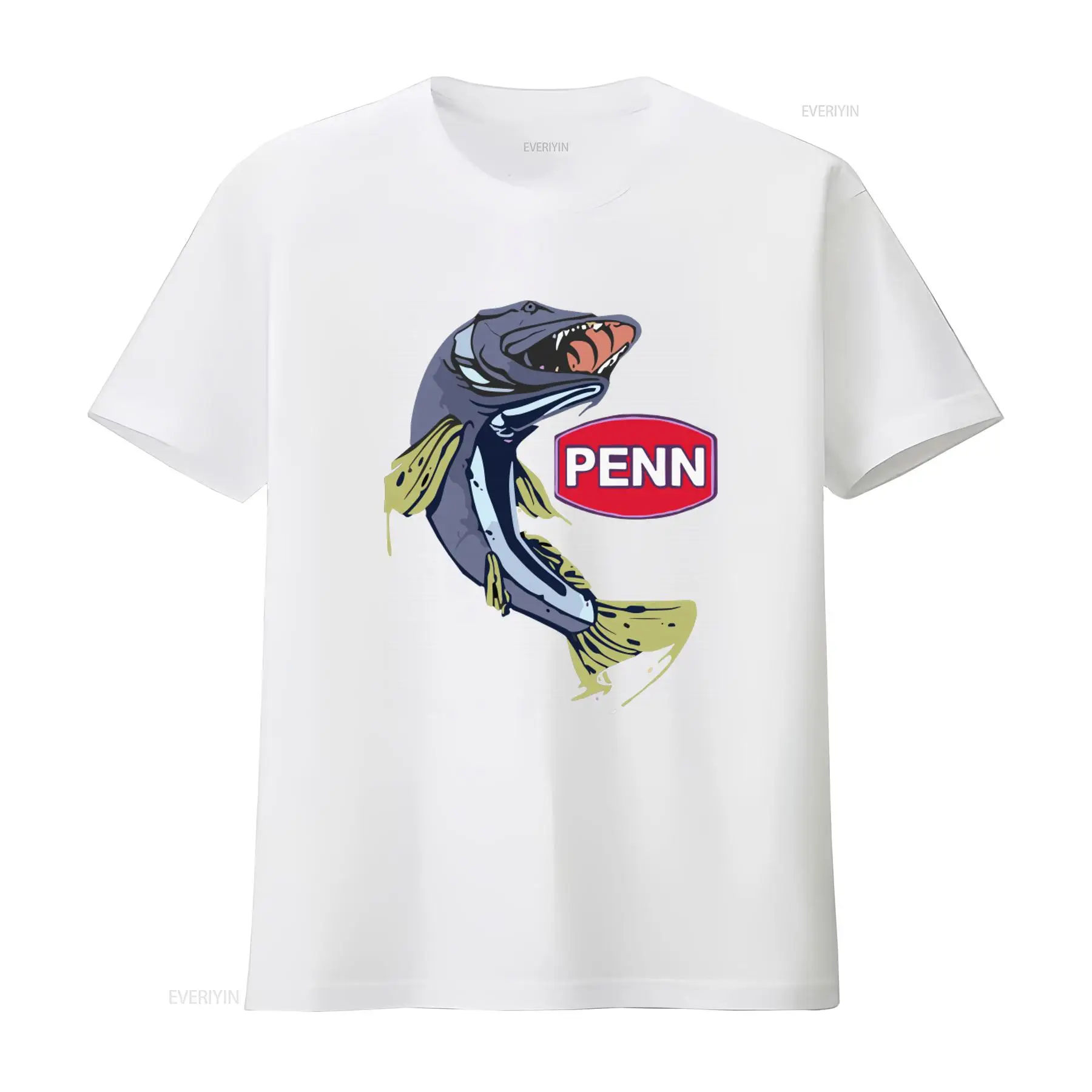 PENN 낚시 장비 회사 로고 남성용 블랙 티셔츠 사이 - Fishing Equipment In China 리뷰 및 가격