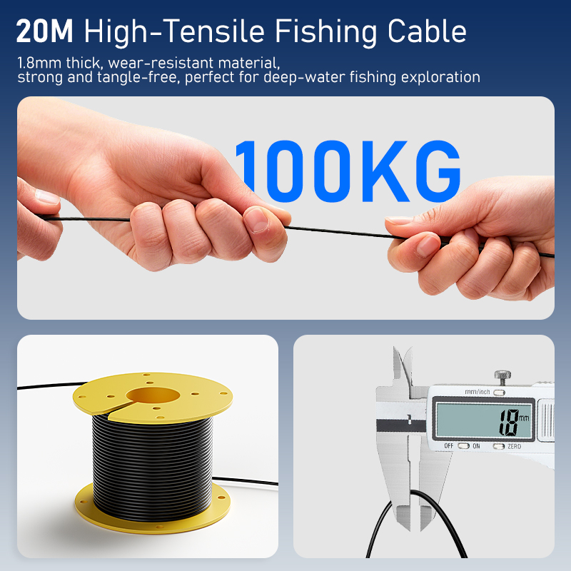 4.3인치 LCD 휴대용 어군탐지기, 20m 수중 카메 - Underwater Fishing Camera 리뷰 및 가격