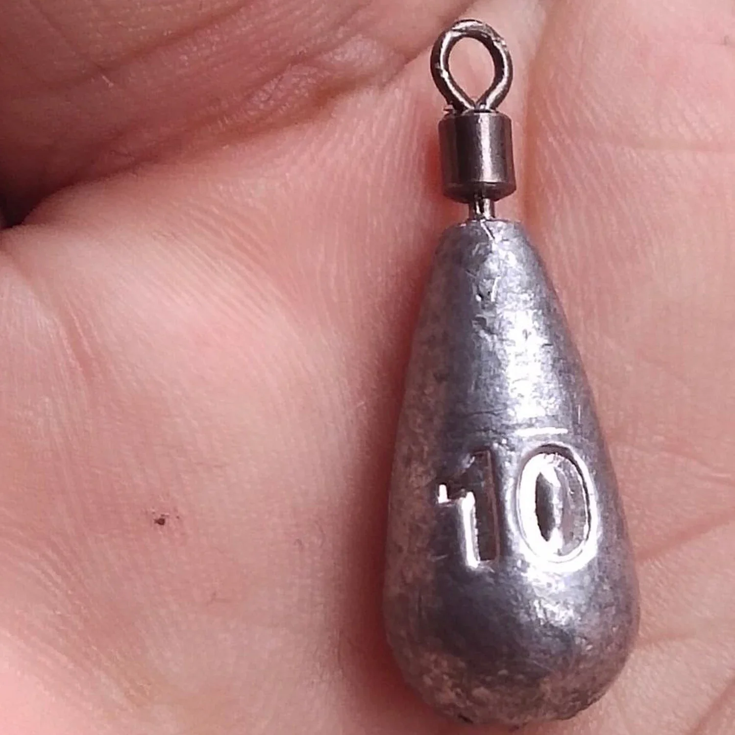 묶음당 10PCs 낚시 무게 봉돌 3.5g 5g 7g  - Fishing Quest 리뷰 및 가격