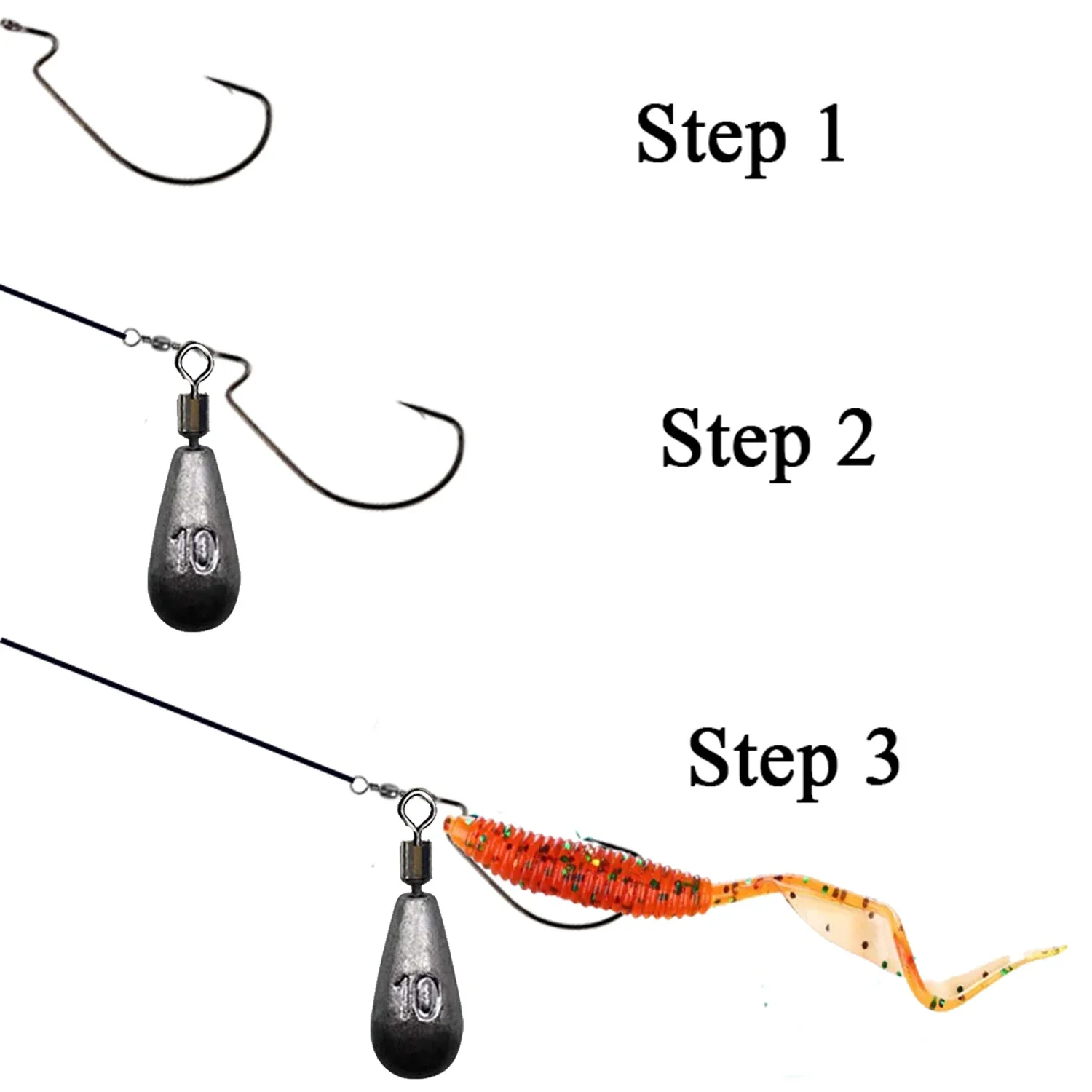묶음당 10PCs 낚시 무게 봉돌 3.5g 5g 7g  - Fishing Quest 리뷰 및 가격