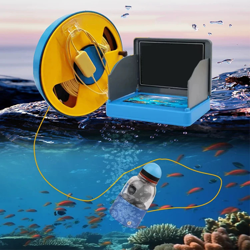 수중 낚시 카메라, 360도 °   회전식 WiFi 앱 - Underwater Fishing Camera 리뷰 및 가격