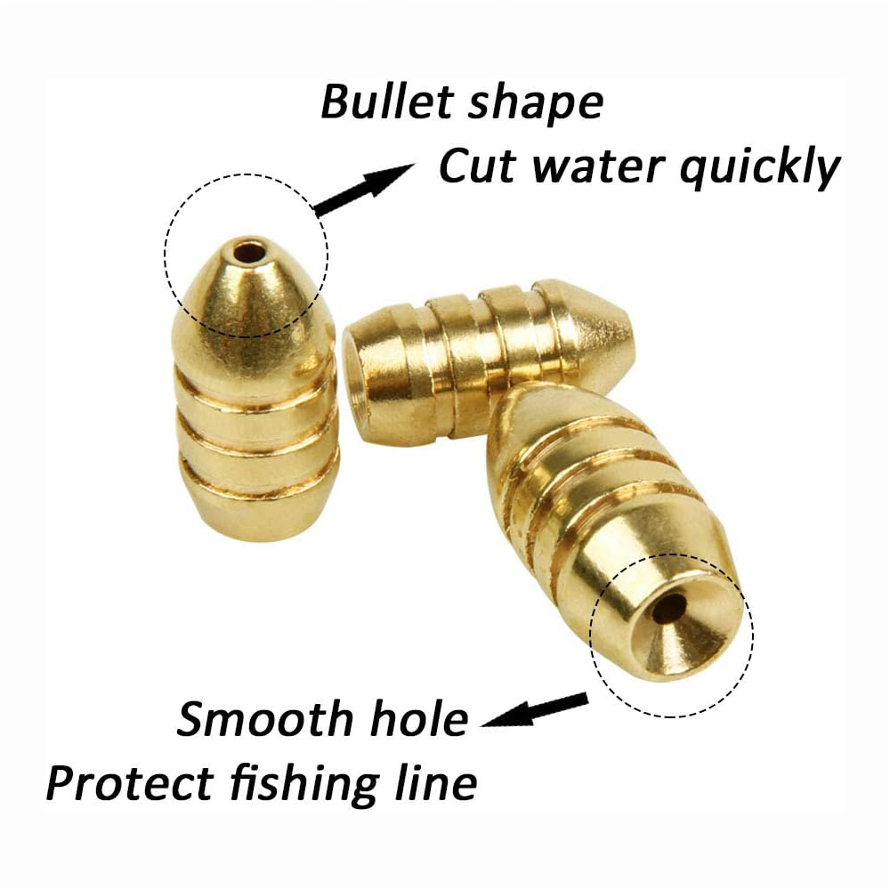 황동 낚시 무게추 구리 총알 싱커, 텍사스 캐롤라이나  - Fishing Equipment Shop 리뷰 및 가격