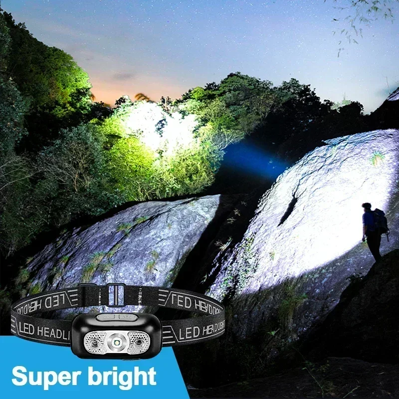 강력한 라이트 헤드램프 미니 LED 야간 낚시용 강력  - Fishing Headlamp 리뷰 및 가격