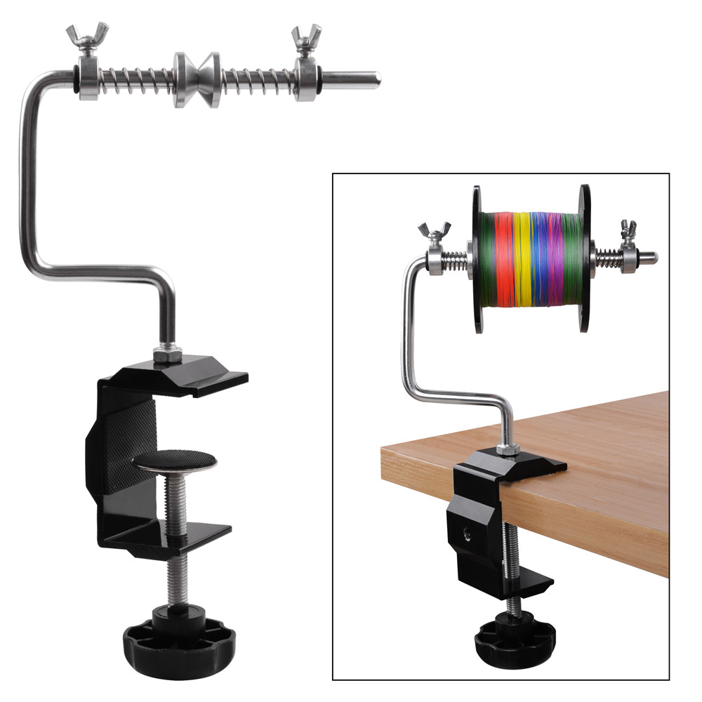 클램프 조정 가능한 안정적인 릴 라인 스풀러 다기능 스 - Fishing Equipment Shop 리뷰 및 가격
