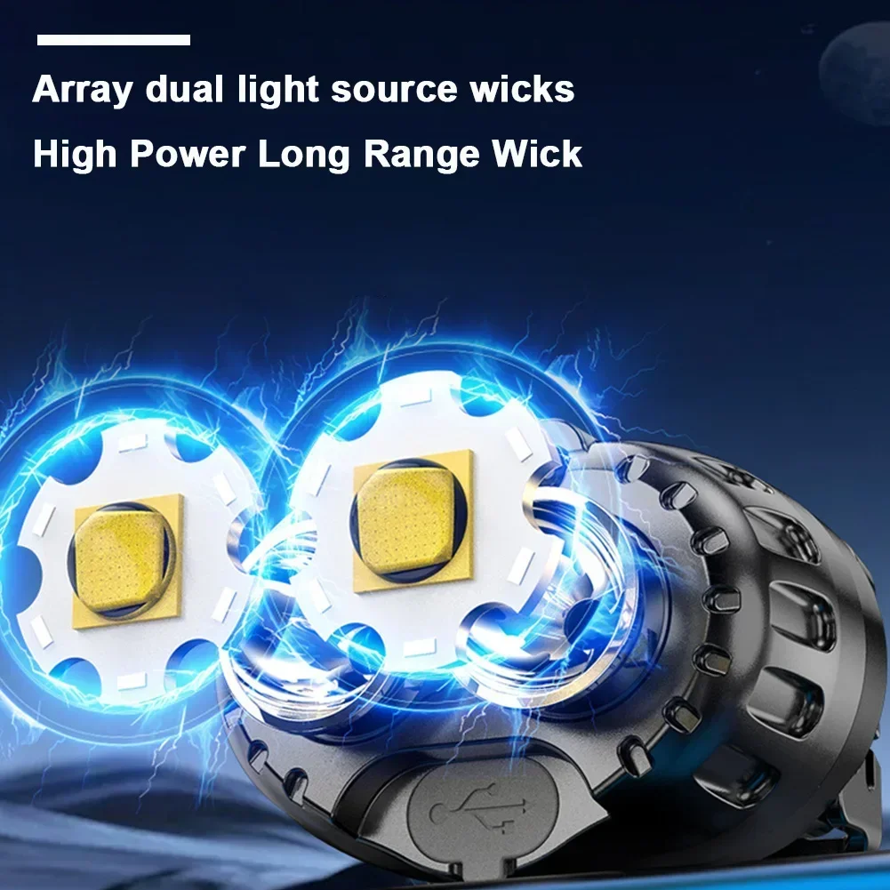 강력한 LED 헤드램프 IPX4 방수 비상용 헤드 플래 - Fishing Headlamp 리뷰 및 가격