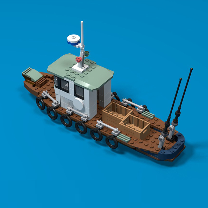 클래식 낚시 보트 모델 MOC 빌딩 블록 전쟁 장비 모 - Fishing Equipment For 6 Year Old 리뷰 및 가격