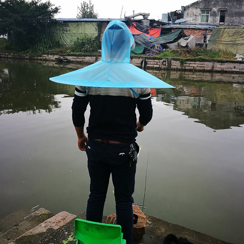 야외 접이식 우산 모자, 비 방지, 햇빛 차단 머리 장 - Fishing Equipment Jet 리뷰 및 가격