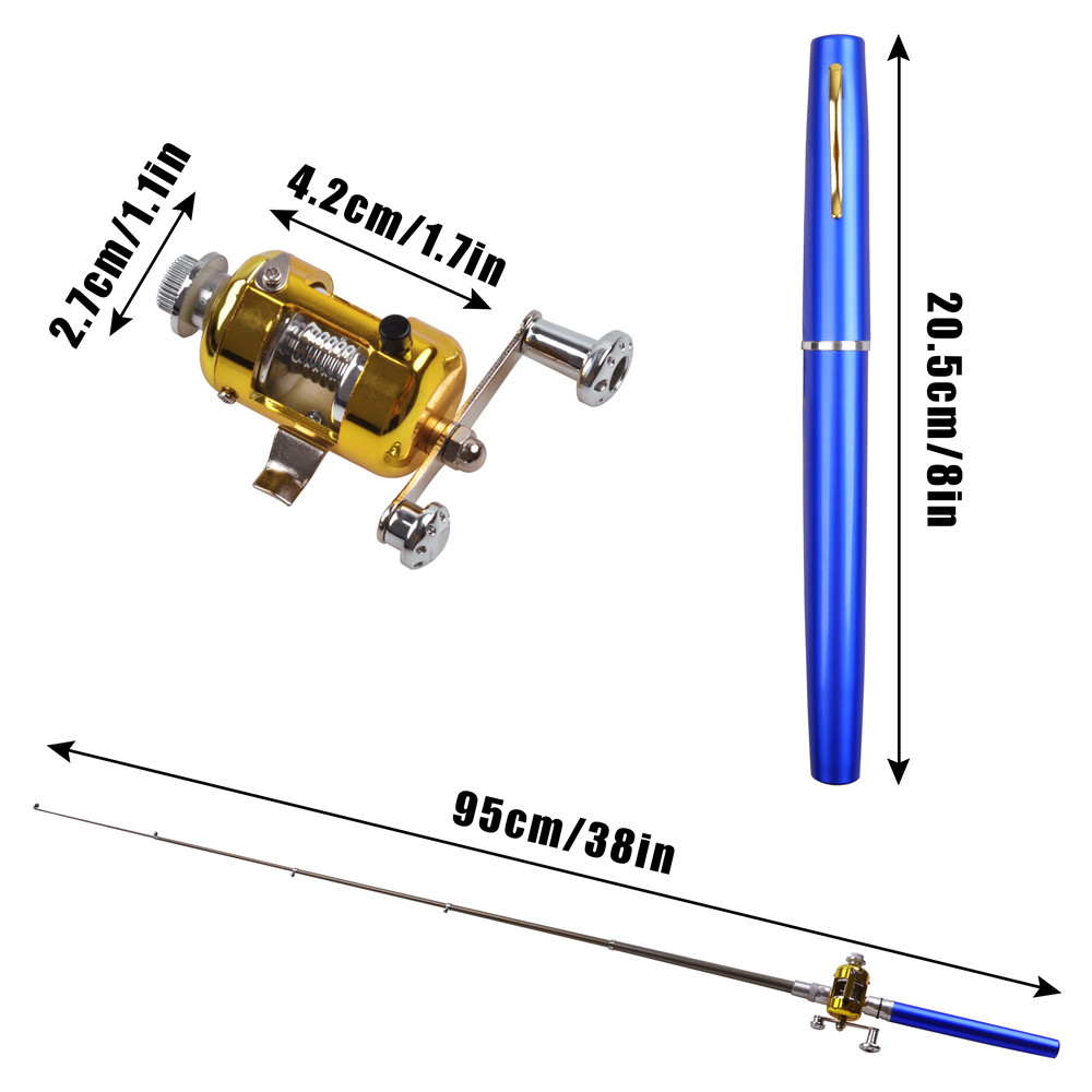 미니 얼음 낚싯대 콤보, 휴대용 포켓 얼음 낚싯대, 텔 - Fishing Equipment Shop 리뷰 및 가격