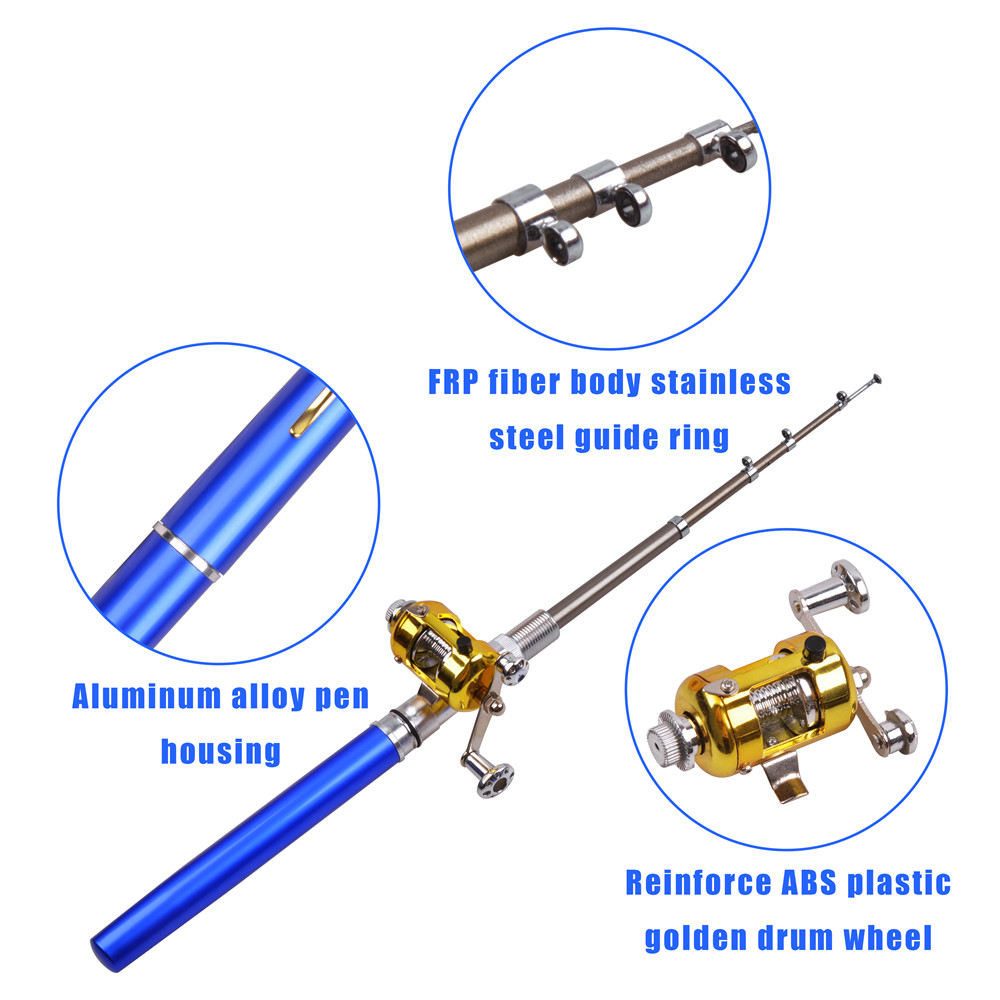 미니 얼음 낚싯대 콤보, 휴대용 포켓 얼음 낚싯대, 텔 - Fishing Equipment Shop 리뷰 및 가격